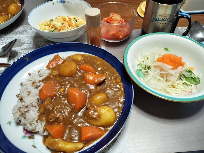 夕飯 の おかず ★カレー(豚...
