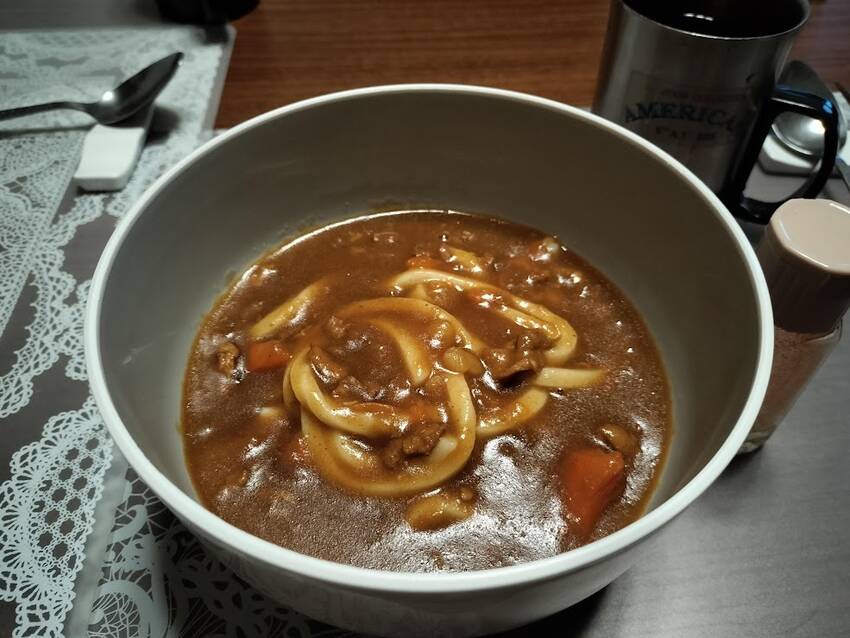 夕飯 の おかず ★カレーうど...