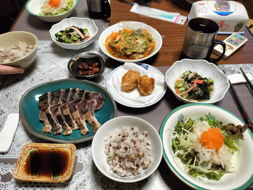 夕飯 の おかず ★カツオのた...