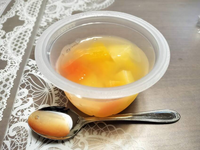 食後 手作りゼリー 市販より果...