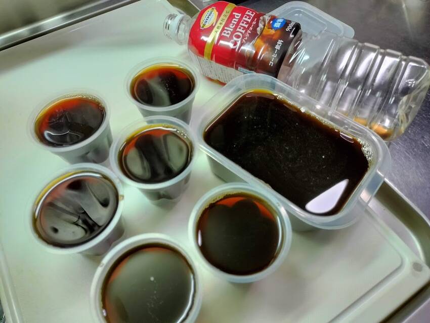 コーヒーゼリー作りイオンの珈琲...