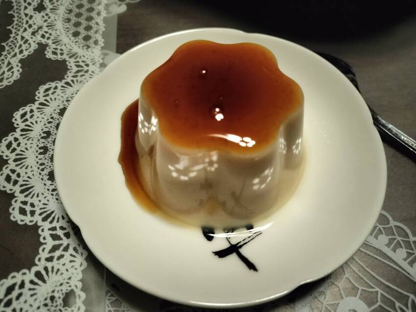 夕飯後 デザートいつもの 豆腐...