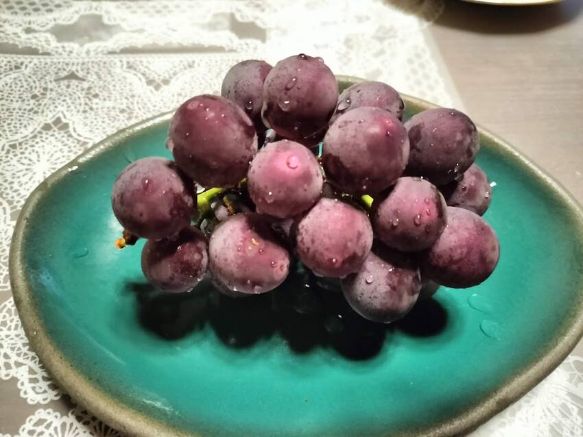 夕食後 デザート佐賀県産 巨峰...