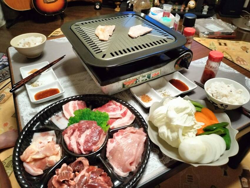夕飯 焼くだけ簡単焼肉お昼簡単...