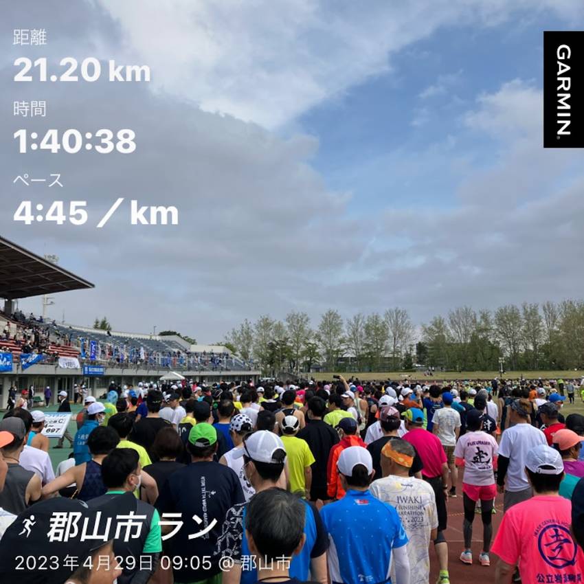 【Day548】ハーフマラソン...