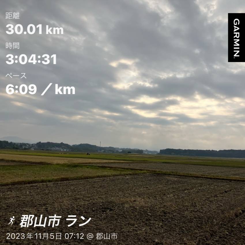 【Day739】久々の30km...