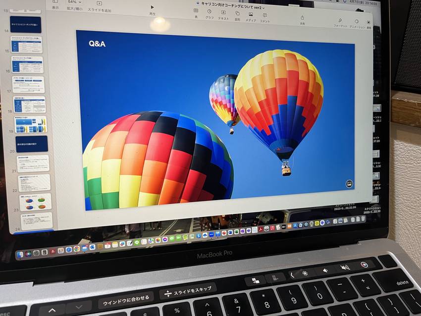 Keynote on Mac