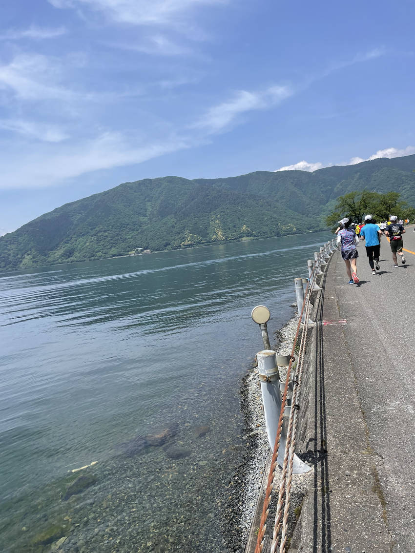 完走！奥琵琶湖健康マラソン