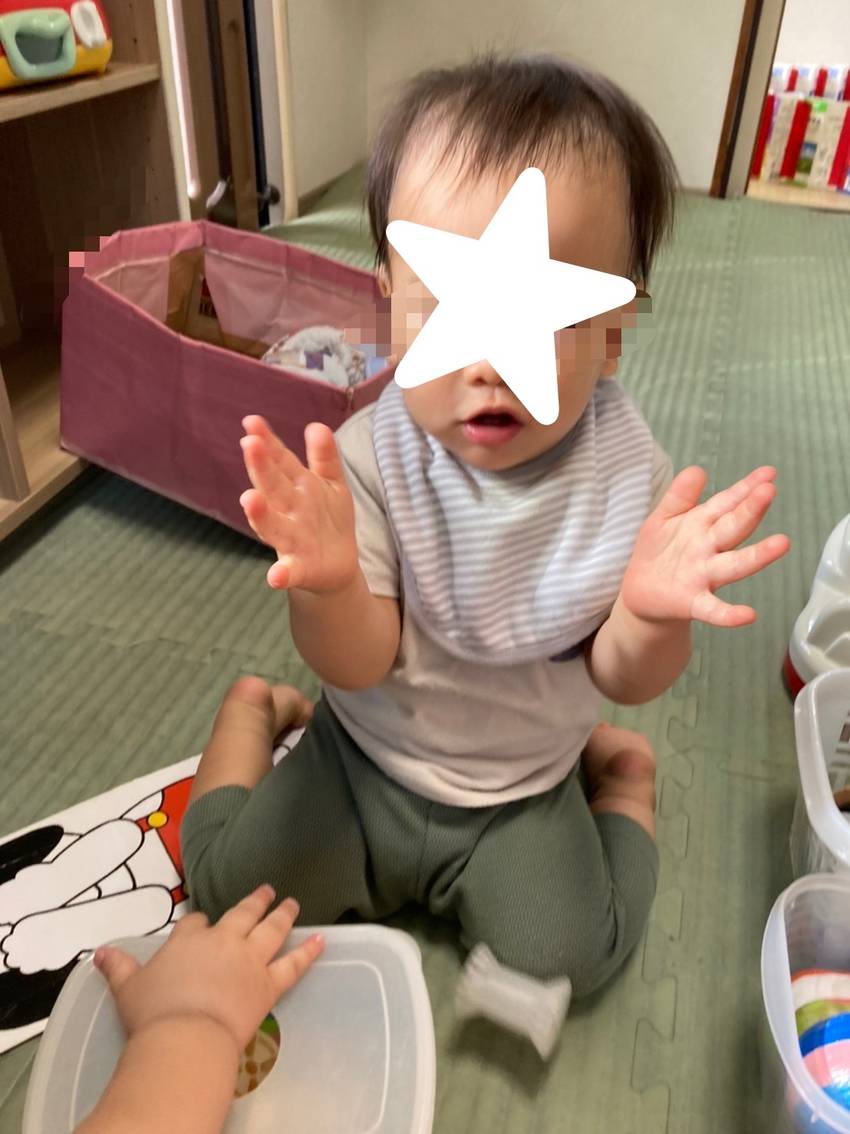 できたー!パチパチ👏