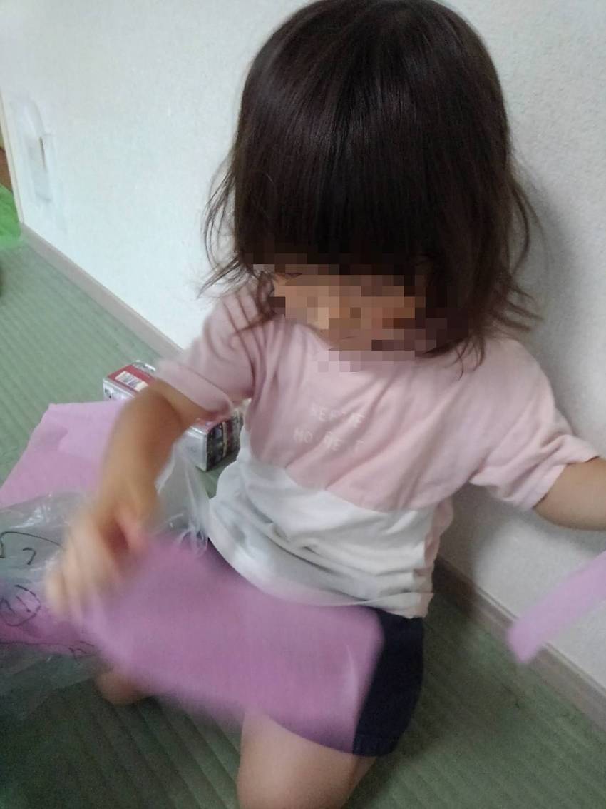 大きくちぎったらどうかな?