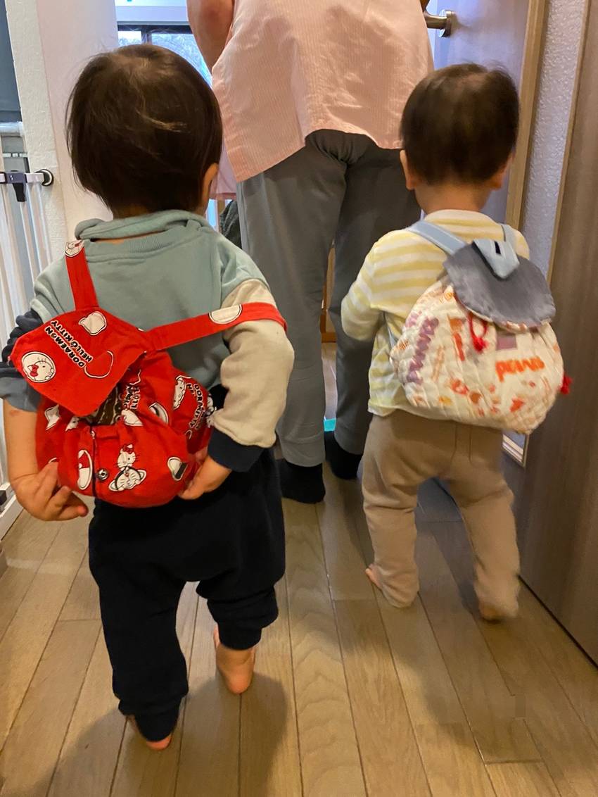 リュックを背負って行ってみよう...