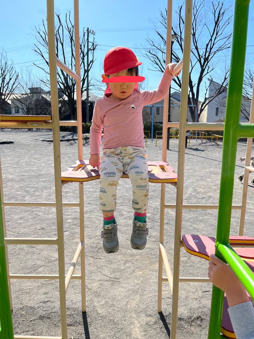 中間まで登ることができました👏
