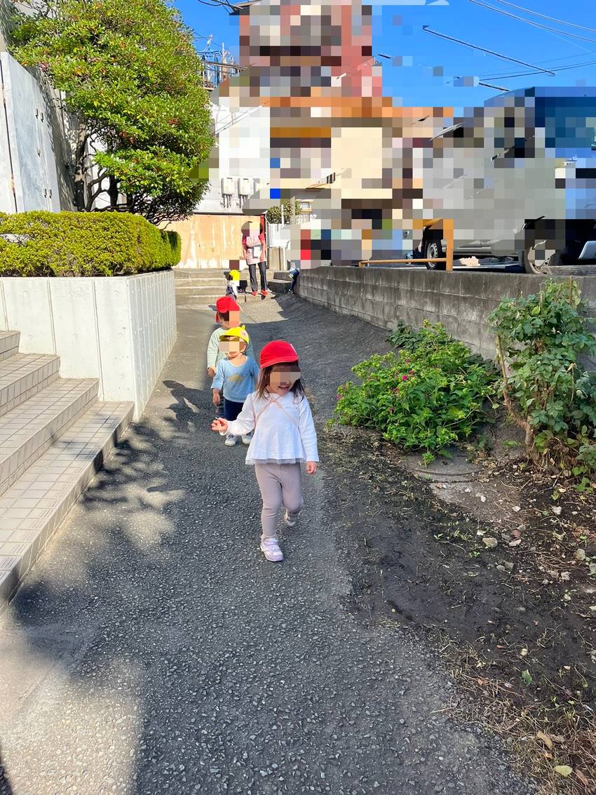 散歩行くよー!