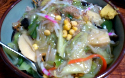 食べて満足☆儀作の揚やきそば