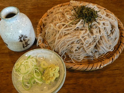 くるまやの大盛り蕎麦はうんまい...
