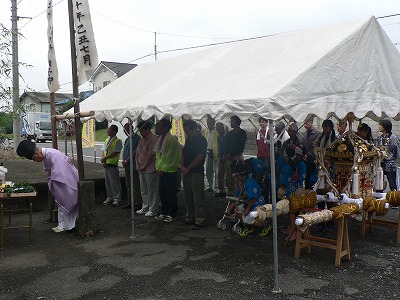 地区のお祭りワッショイ！