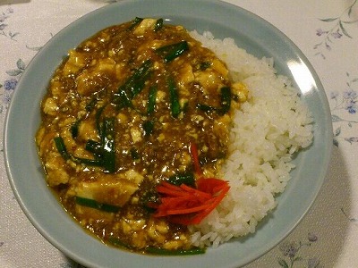 拉麺男がつくる一貫楼の麻婆飯