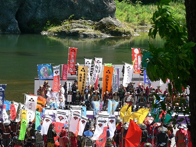 第52回寄居北條まつり出陣式