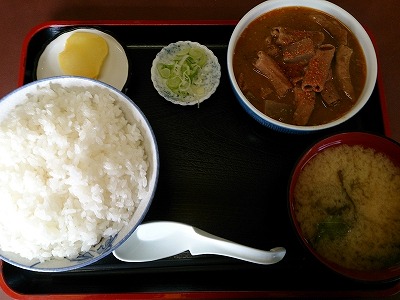 もつ煮は日本一@永井食堂