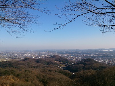 久しぶり鐘撞堂山からの