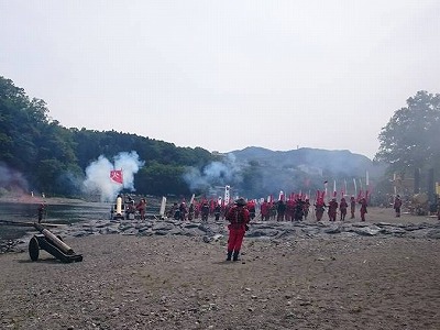 河原で合戦☆寄居北條まつり
