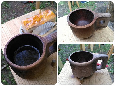 木のマグカップづくりワークショ...