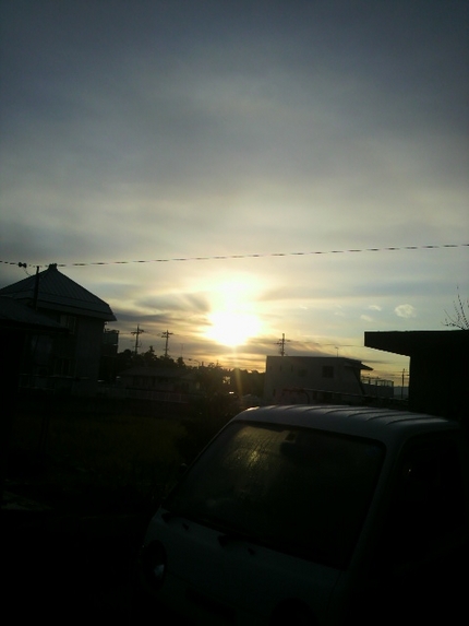 今朝の空１２／６