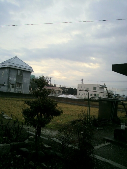 今朝の空　１／１５