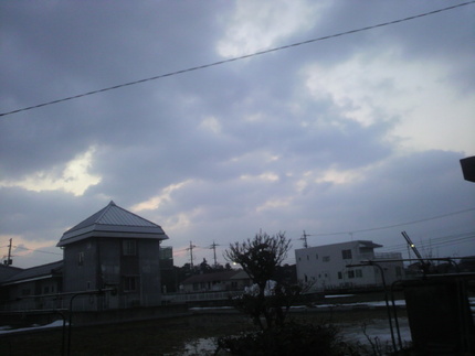 ２／２４今朝の空