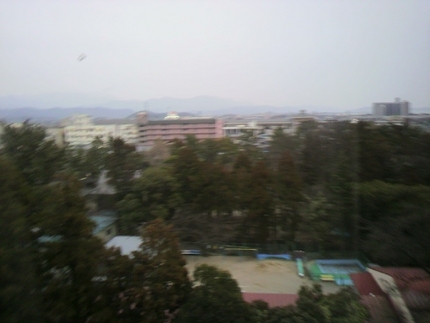 夕暮れの街