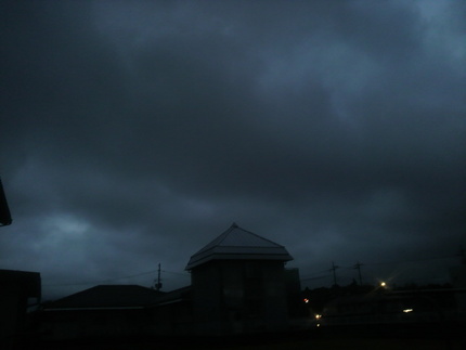 今朝の空