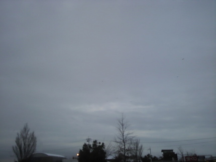 今朝の空