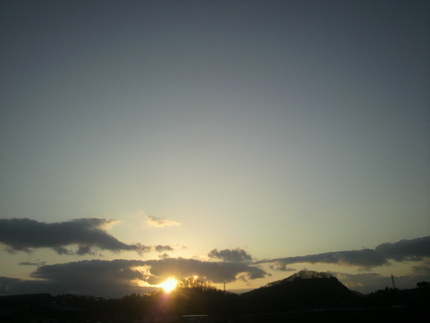 夕陽