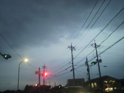 夕暮れ