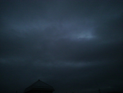 今朝の空