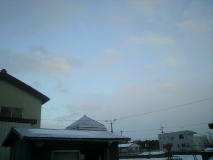 雪のSunday でした...