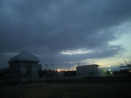 今朝の空
