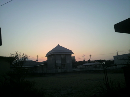 今朝の空