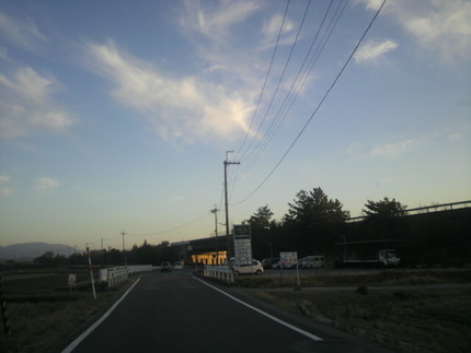 夕暮れ