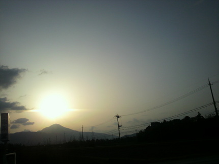今朝の空