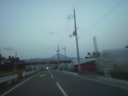 夕方に
