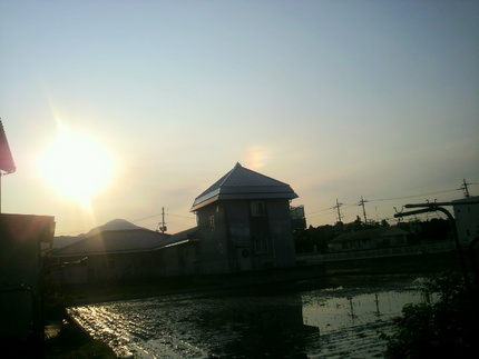 今朝の空
