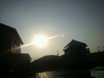今朝の空