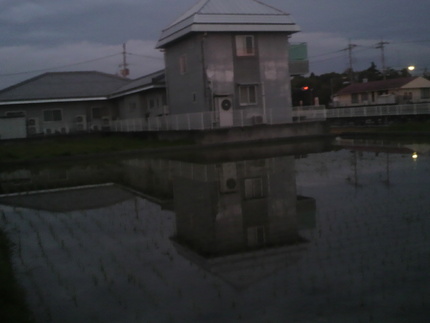 夕暮れ