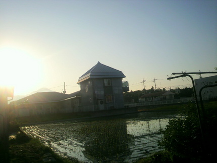 今朝の空