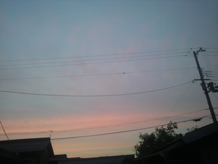 夕焼け