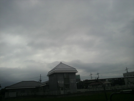今朝の空
