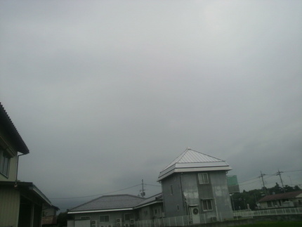 今朝の空