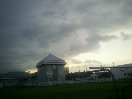 今朝の空