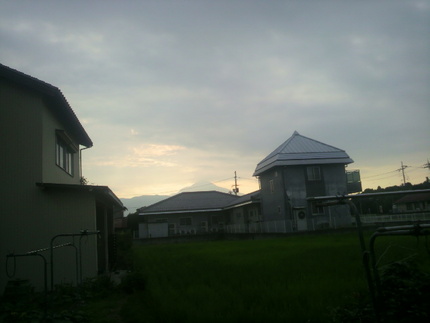 今朝の空